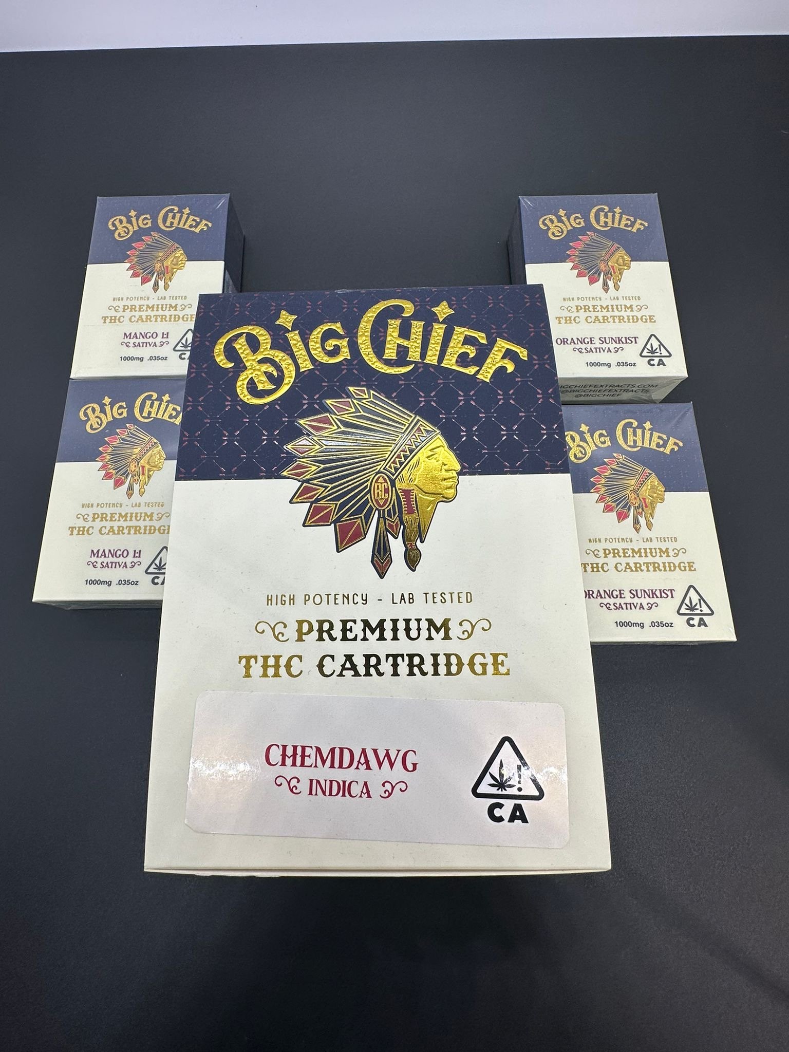 Big Chief Carts packaging